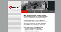 Desktop Screenshot of grgic-gmbh.de