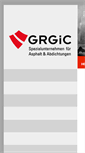 Mobile Screenshot of grgic-gmbh.de